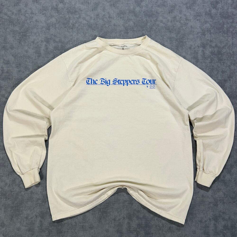 Kendrick Lamar The Big Steppers Tour 2022 “Not Your Savior” Long Sleeve Shirt M